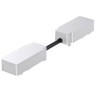 In track rail to connect 2 horisontal rails for Ultra Slim Magnetic Track Rails 48V 93US52SCM/WH